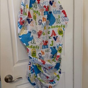 Sesame Street crib sheets standard size